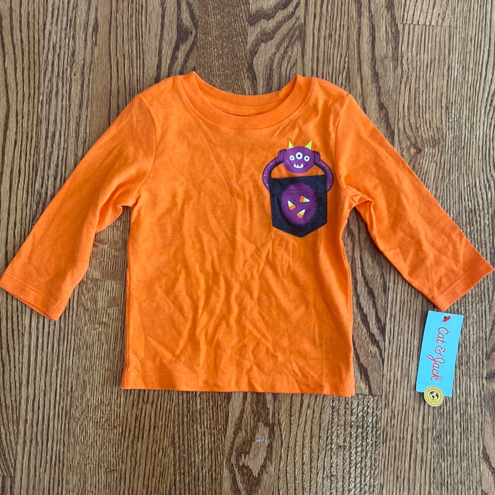 Cat & Jack Halloween Monster T-shirt